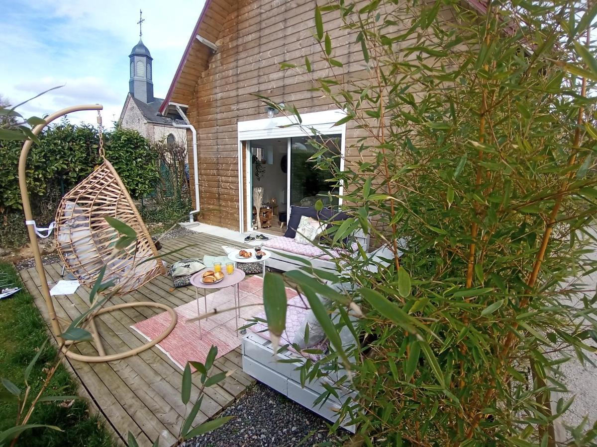 Maison Familiale A La Campagne La Chapelle-du-Bourgay Eksteriør billede